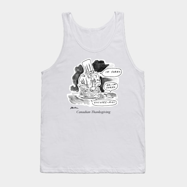 Canadian Thanksgiving Tank Top by andrewstoveken